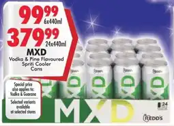 Prestons MXD Vodka & Pine Flavoured Spriti Cooler Cans offer