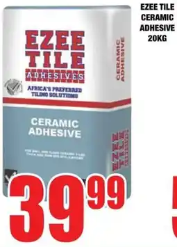 Boxer Build Ezee tile ceramic adhesive offer
