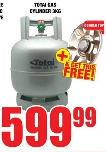 Boxer Build Totai gas cylinder offer