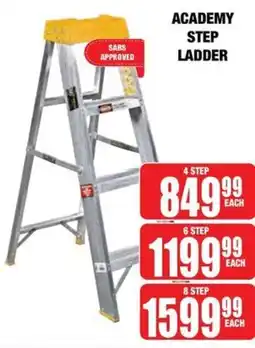 Boxer Build Academy step ladder offer