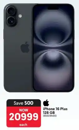 Makro Apple iPhone 16 Plus 128GB offer