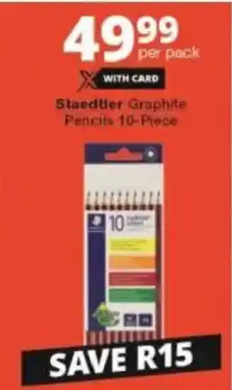 Checkers Staedtler Graphite Pencils offer
