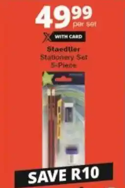 Checkers Staedtler Stationery Set offer