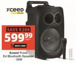 Checkers Xceed Pulse DJ Bluetooth Speaker offer