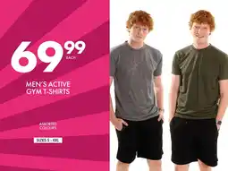 Save Hyper Men's active gym t-shirts offer