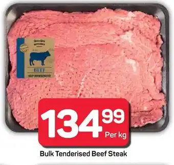 Pick n Pay Hypermarket Bulk Tenderised Beef Steak offer
