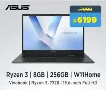 Asus Vivobook Ryzen 3-7320 15.6-inch Full HD