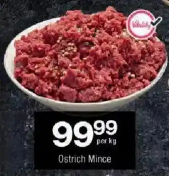 Checkers Ostrich Mince offer