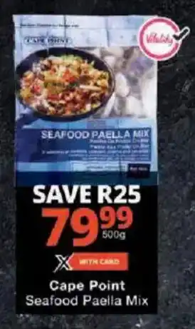 Checkers Cape Point Seafood Paella Mix offer