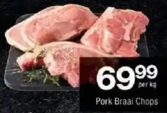 Checkers Pork Braai Chops offer