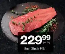 Checkers Beef Steak Fillet offer