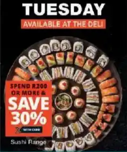 Checkers Sushi Range offer