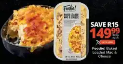 Checkers Foodie! Baked Loaded Mac & Cheese offer
