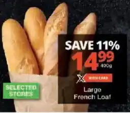 Checkers Large French Loaf offer