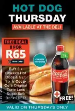 Checkers Chicken Hot Dogs offer