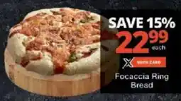 Checkers Focaccia Ring Bread offer