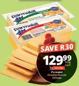 Checkers Parmalat Cheddar/ Gouda Cheese offer