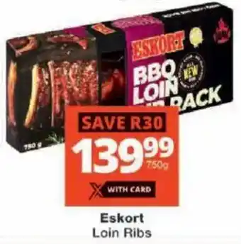 Checkers Eskort Loin Ribs offer