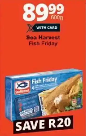 Checkers Sea Harvest Fish Friday offer