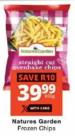 Checkers Natures Garden Frozen Chips offer