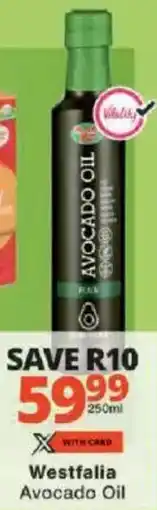 Checkers Westfalia Avocado Oil offer