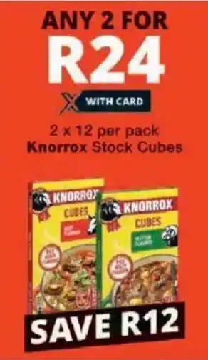 Checkers Knorrox Stock Cubes offer
