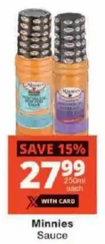 Checkers Minnies Sauce offer