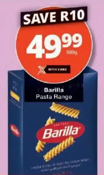 Checkers Barilla Pasta Range offer