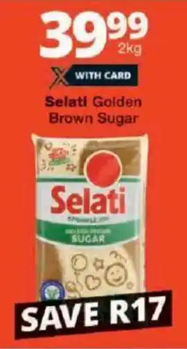 Checkers Selati Golden Brown Sugar offer
