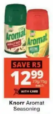 Checkers Knorr Aromat Seasoning offer