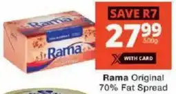 Checkers Rama Original 70% Fat Spread offer