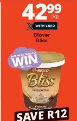 Checkers Clover Bliss offer