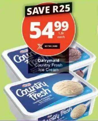 Checkers Dairymaid Country Fresh Ice Cream offer