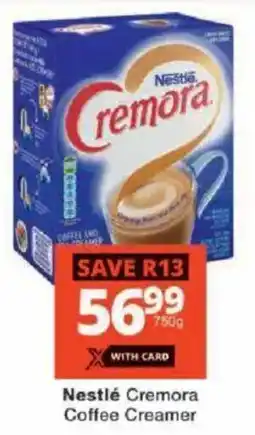 Checkers Nestlé Cremora Coffee Creamer offer