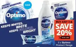 Checkers Optimo Product Range offer