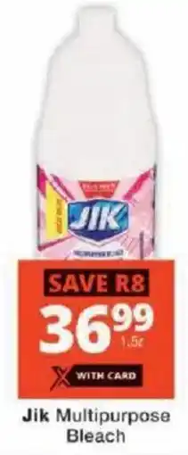 Checkers Jik Multipurpose Bleach offer