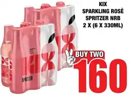 Boxer Liquors Kix sparkling rose spritzer nrb offer
