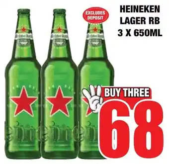 Boxer Liquors Heineken lager rb offer