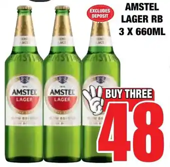 Boxer Liquors Amstel lager rb offer