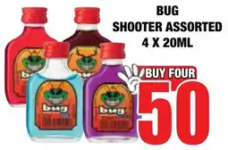 Boxer Liquors Bug shooter assorted offer