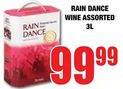 Boxer Liquors Rain dance wine assorted offer
