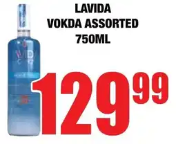 Boxer Liquors Lavida vokda assorted offer