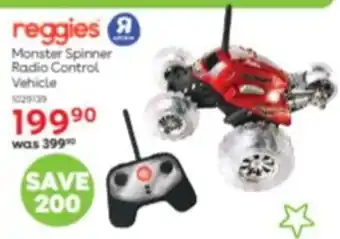 ToysRUs Reggies Monster Spinner Radio Control Vehicle offer