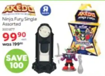 ToysRUs Ninja Fury Single Assorted offer