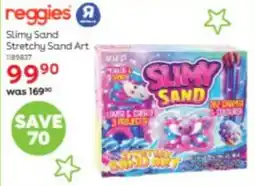 ToysRUs Reggies Slimy Sand Stretchy Sand Art offer