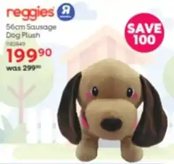 ToysRUs Reggies Sausage Dog Plush offer