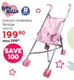 ToysRUs Baby Bella Unicorn Umbrella Stroller offer