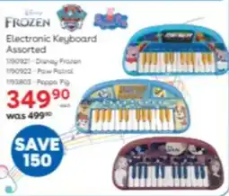 ToysRUs Disney Frozen Electronic Keyboard Assorted offer
