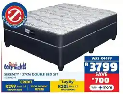 Russells Cozy nights serenity double bed set offer