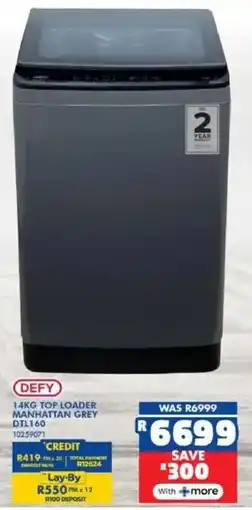 Russells Defy top loader manhattan grey offer